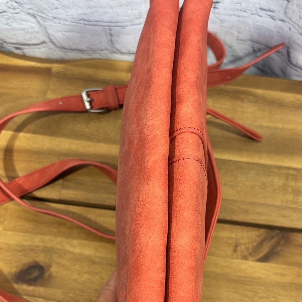 Free People Bold Coral Crossbody Bag - Picture 8 of 12